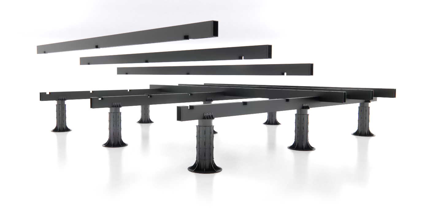 Spa Deck Module: M2424-SPA (approximately 2.4m x 2.4m)