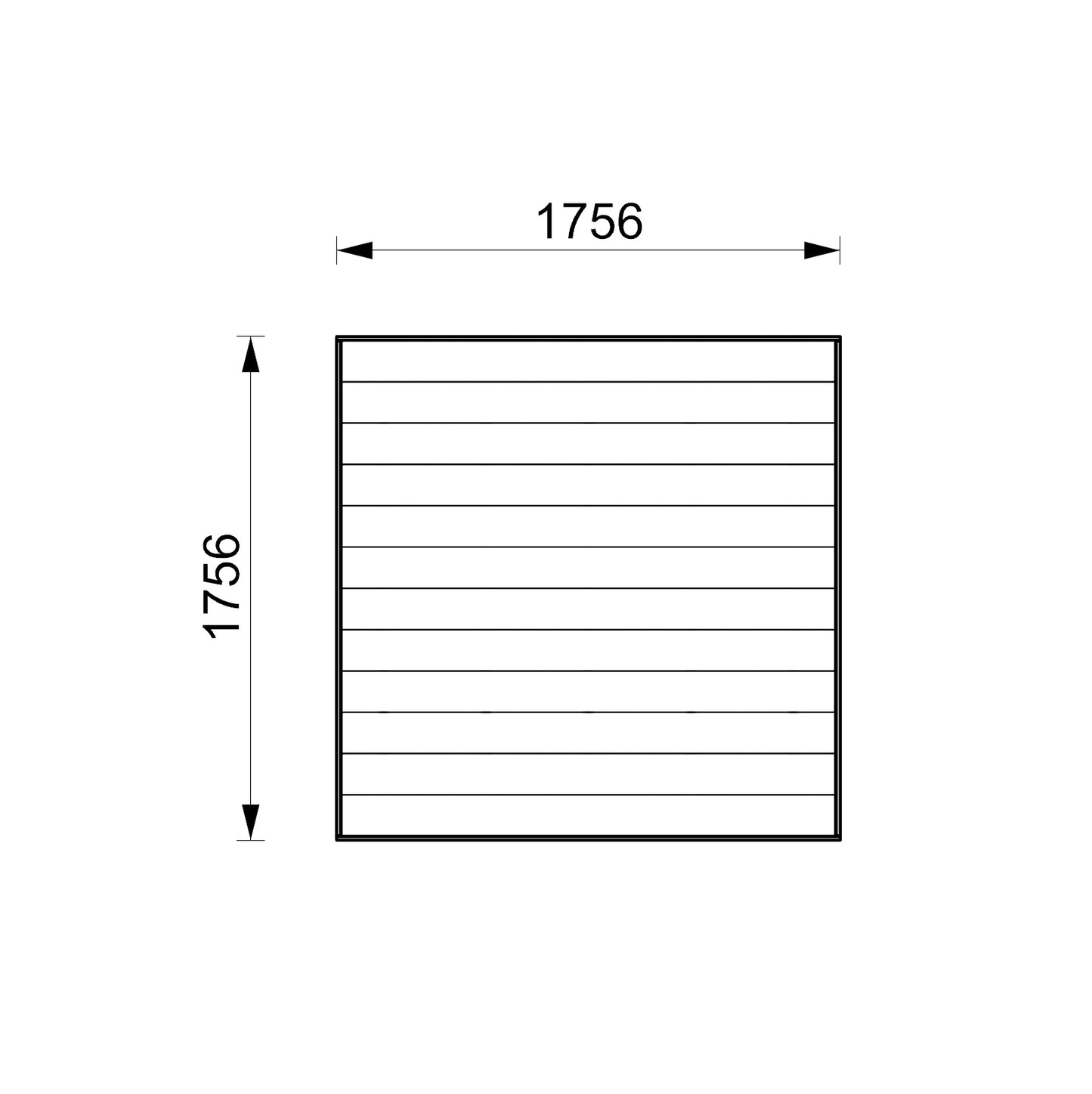 Deck Module: M1818 (approximately 1.8m x 1.8m)