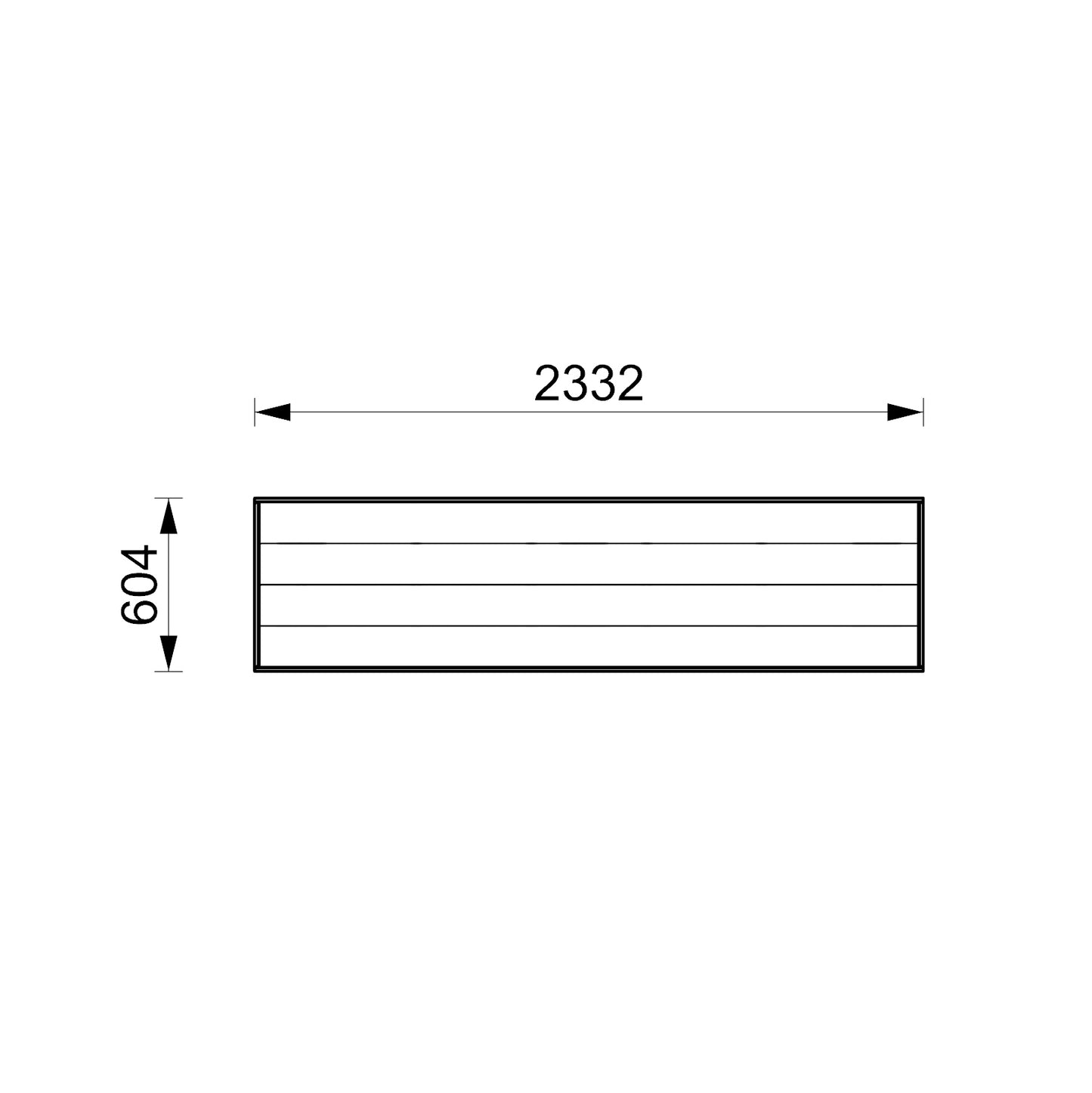 Step Module: S24 (approximately 2.4m x 0.6m)